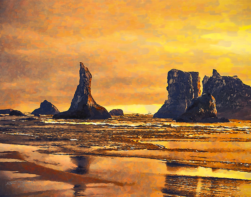 Barking Seal Rock by Tom Damoth © 2025